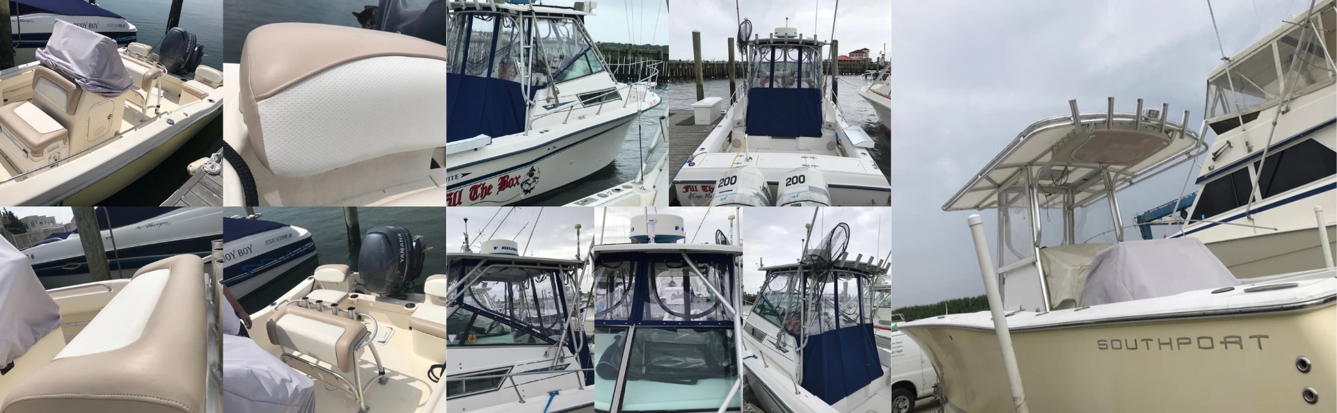 Marine Canvas & Upholstery Cape May, NJ Hyducks Marine