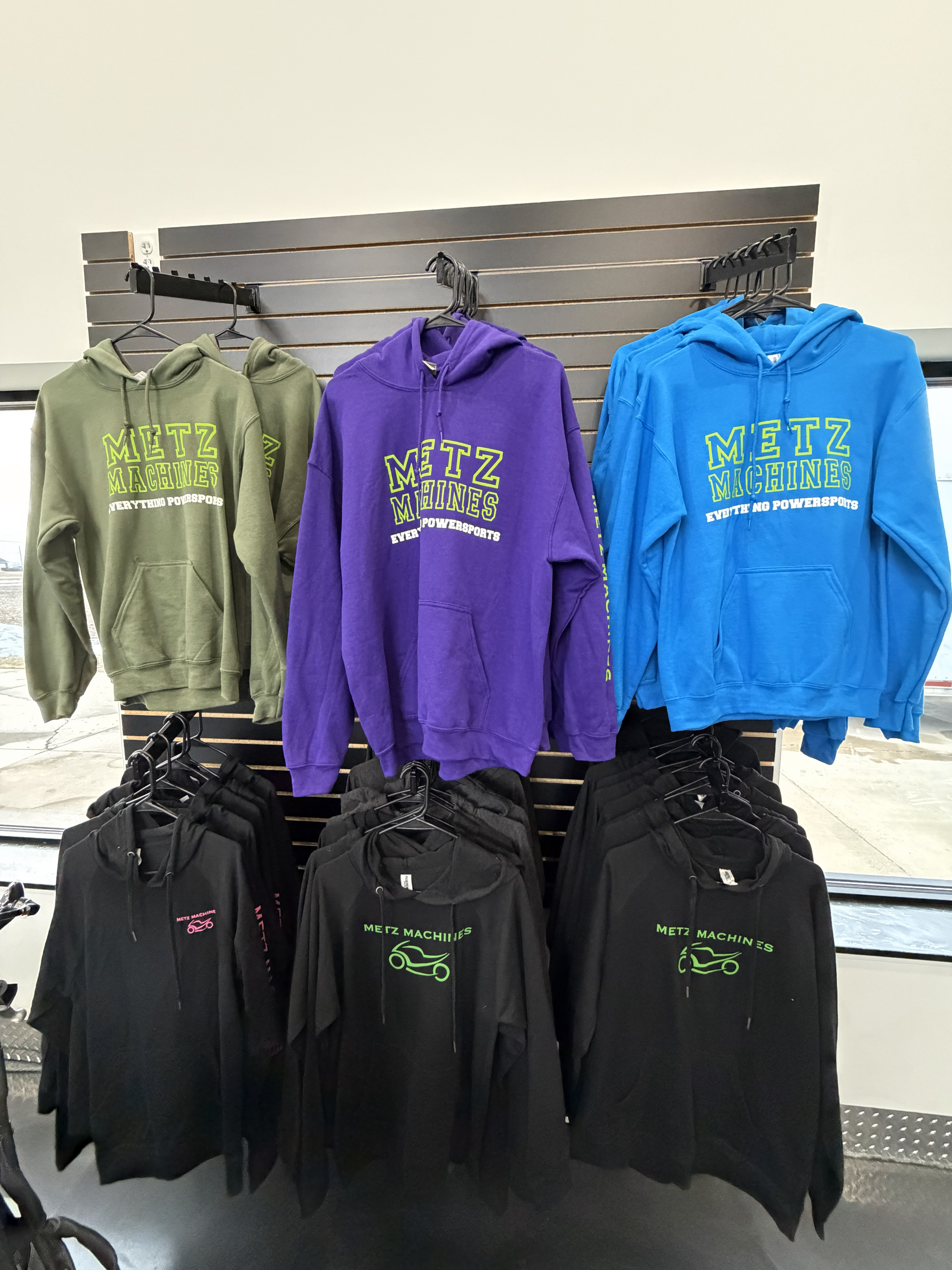 Gear & Apparel Metz Machines