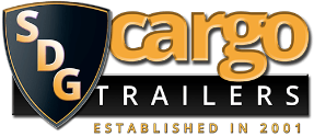 New Car Trailers, Cargo Trailers and Racing Trailer SDG Trailers ...